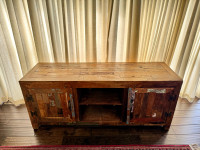Tv console - Reclaimed wood