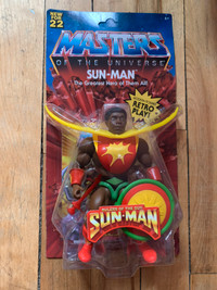 Masters of the Universe sun-man action figure NEUF new