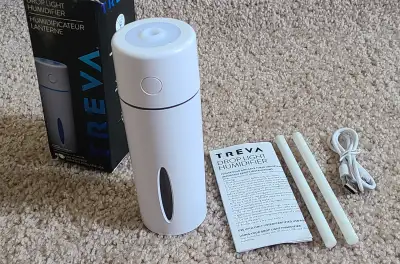 Portable Mini Humidifier with colour lights (1 pc), View more