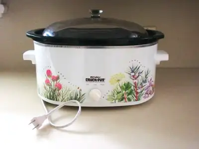 RIVAL CROCK POT STONEWARE SLOWCOOKER., View more