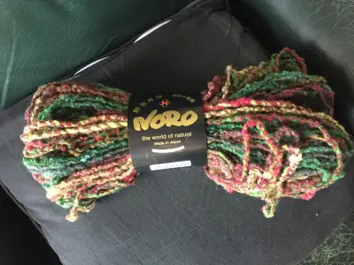 Yarn Destash, Noro Wadaiko, 96% Wool, 4% Nylon, 100gm/91m, Col 4, View more