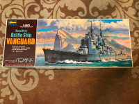 hasegawa 1/450 hms vanguard model kit