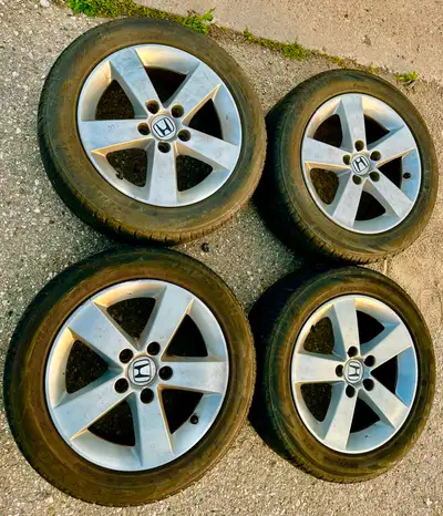 205/55/R16 2011 Honda Civic rims and tires Asking $750 or best offer