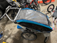 Chariot CX-2, ski, bike, jog, infant attachments
