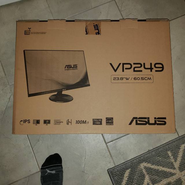 NEW Unopened ASUS VP249 23.8" Computer Gaming Monitor Monitors