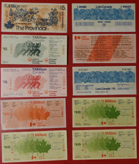 Vintage Lottery tickets + extras