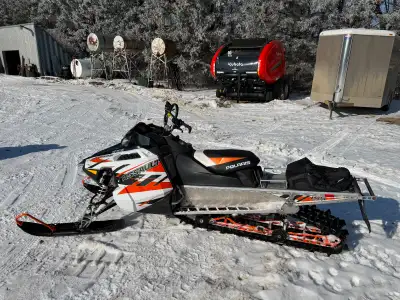For sale a 2015 Polaris Assault RMK 800 with 154 track in great shape always stored inside has only...