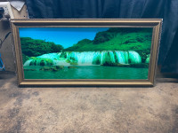 Old Vintage Motion Waterfall Picture 