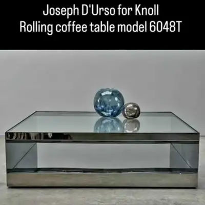 Joe D'Urso vintage Knoll table, View more