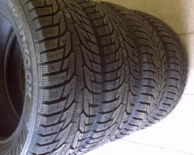 4 P225/60/16 Hankook Ipike Winter Tires BRAND NEW; Tires Only, Tires Only - $600.