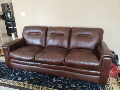 genuine leather sofa , View more