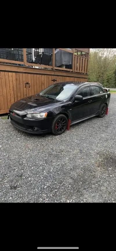 Banc recaro hood Bumper avant et arrière suspension Wing evo