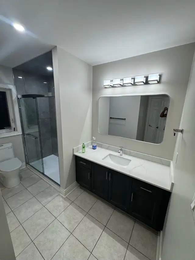Bathroom renovation