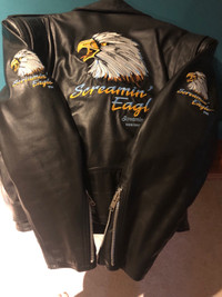 REDUCED!   Authentic original Sreamin Eagle Leather $200