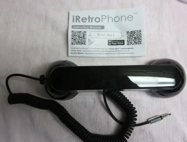 Retro Handset phone for mobile and computer in Cell Phone Accessories in Guelph - Image 4
