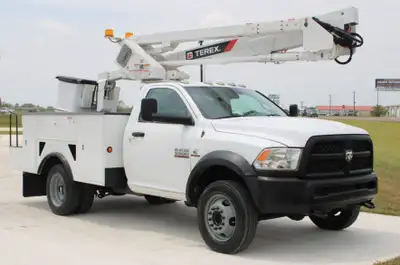 2017 Ram 5500 Terex LT40 Cummins Diesel Automatic Ram 5500 Terex LT40 4x4 Insulated 45ft Working Hei...