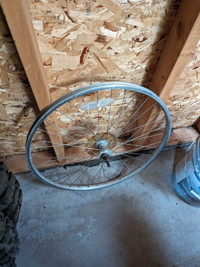 Free tires and bike wheel