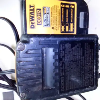 DeWalt DCB112 12V-20V MAX LITHIUM CHARGER, View more