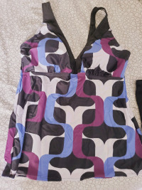 Doris Swimming Suit - Tankini Top and Bottom (size M)