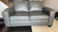 Leather Love Seat - Canadian Made, Excellent Condition