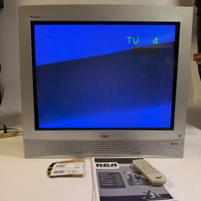 RCA TruFlat 27F400T 27-inch CRT television in excellent working condition. ✅ Tested and working grea...
