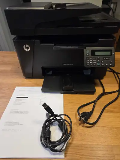 HP LaserJet pro MFP M127fn network printer / scanner / fax, View more