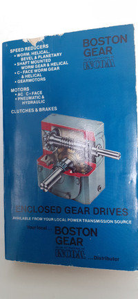 Boston Gear Catalog ED 80 - Enclosed Gear Drives 1979