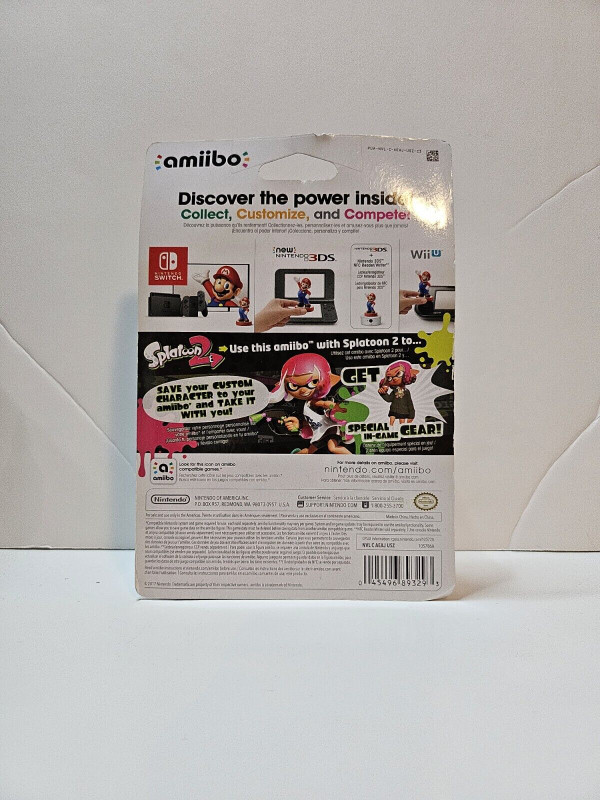Nintendo Amiibo Splatoon Inkling Girl Figure in Toys & Games in Belleville - Image 3