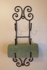 Cast Iron Towel Rack