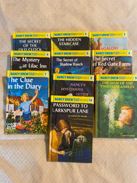 The Nancy Drew Mystery Collection Book Set - Books 1 to 10