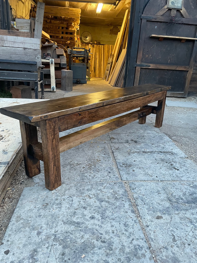 Hardwood bench Brand new in Multi-item in City of Toronto - Image 3