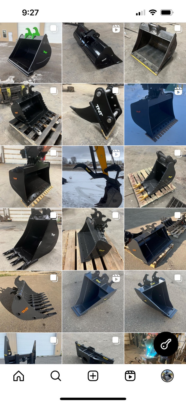 Excavator buckets attachments  in Other in Comox / Courtenay / Cumberland