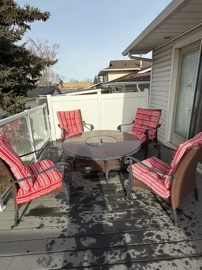 Patio Set with Fire Table, View more
