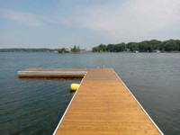 Steel tube & frame floating docks