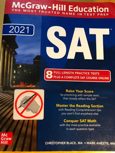 Ace your SATs with this McGraw-Hill Education 2021 edition, designed to help you achieve your best s...