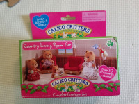 NEW Calico Critters Of Cloverleaf Corners Country Living Room Se