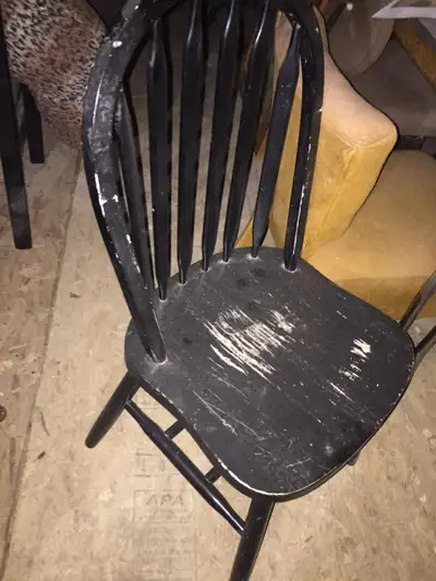 Chair. Solid wood dining. $10.  I deliver!, View more