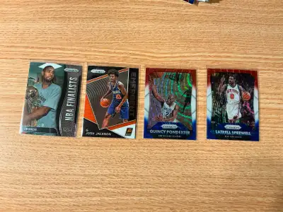 2015-16 Prism Red #105, 254, 2015-16 USA #18, 2017-18 Emergent EM-JOS, #3 Emergent, 2019-2020 NBA fi...
