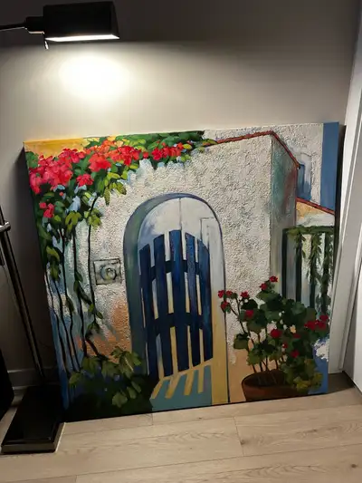 large canvas painting, View more