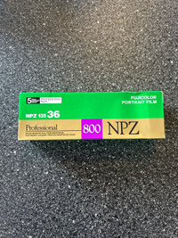 Expired Fuji NPZ 800 35mm Film - 5 Pack