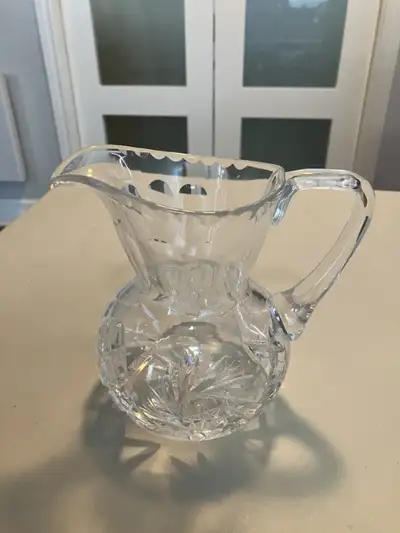New Pinwheel Crystal Wine or Juice or water Pitcher --Pichet, View more