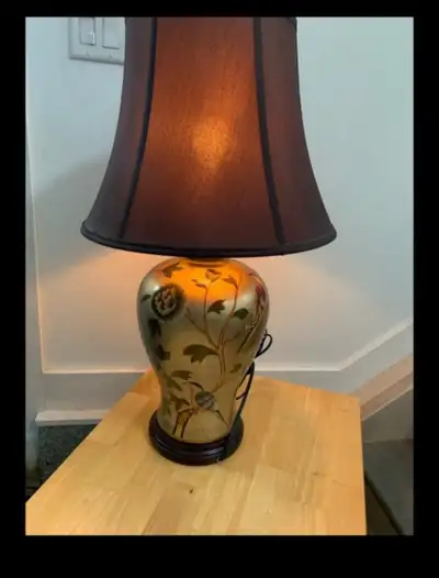 Japanese Satsuma Style Table Lamp, View more