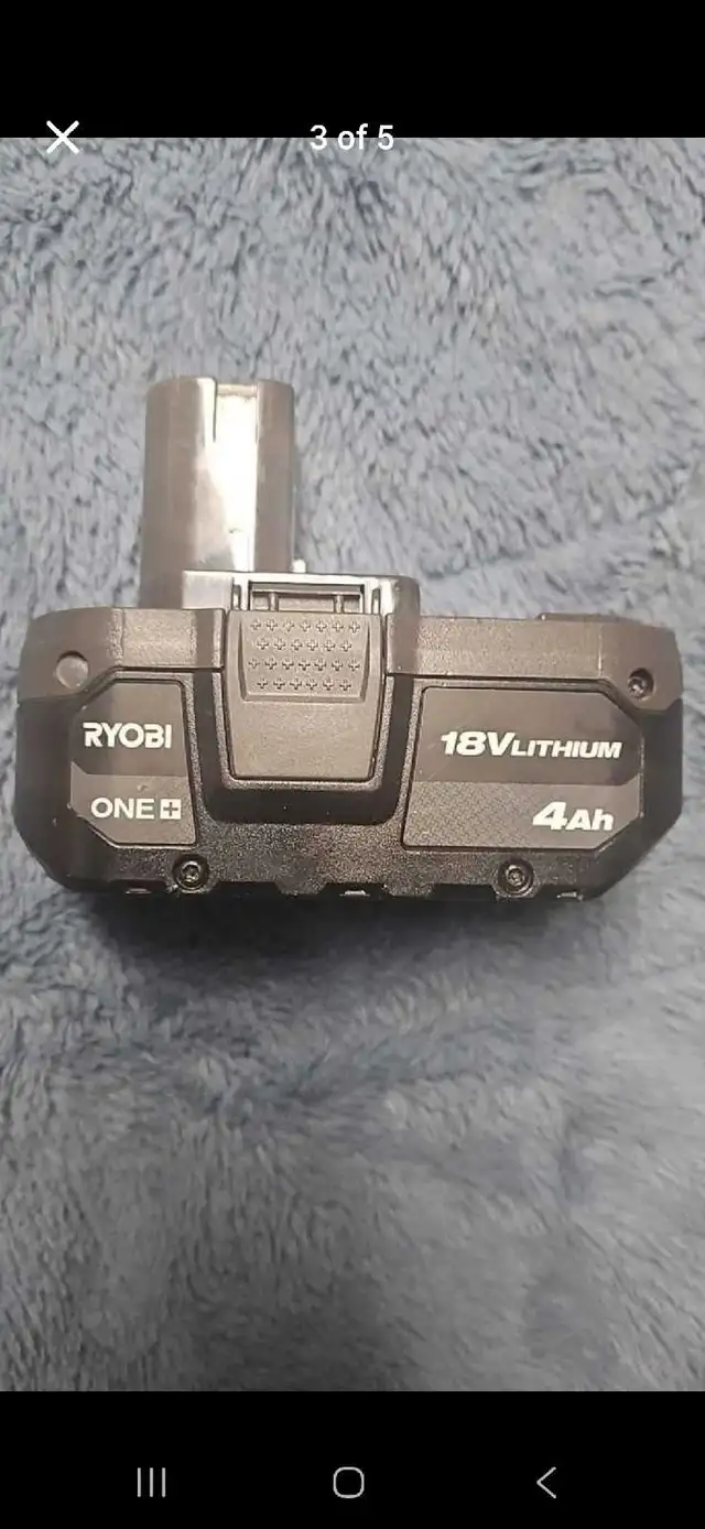 Ryobi 18V 4AH battery in Power Tools in Edmonton - Image 4