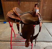 Custom Made Saddle by Grant Willis