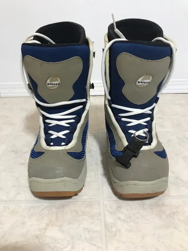 Package deal: Snowboard with bindings, pants and boots in Snowboard in Edmonton - Image 9