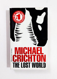 Roman -Michael Crichton - The Lost World -Anglais-Livre de poche