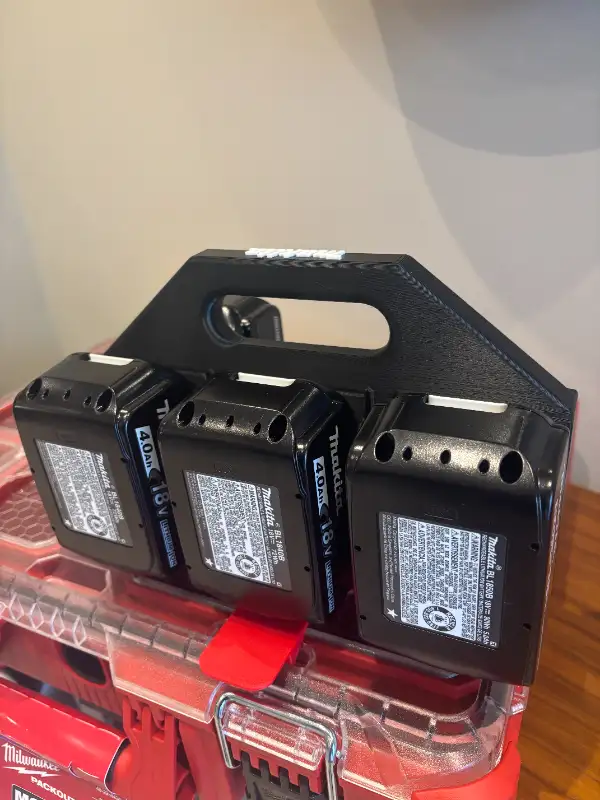Makita 18V LTX Battery Caddy Holder 4 or 6 Pack Packout in Power Tools in Markham / York Region - Image 9
