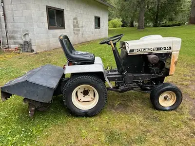 Bolens G 14 Garden Tractor with rear mount tiller $1200 OBO Willing to make a better deal if both tr...
