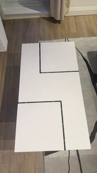 Barely used - Saturn RectangularCoffee Table, View more