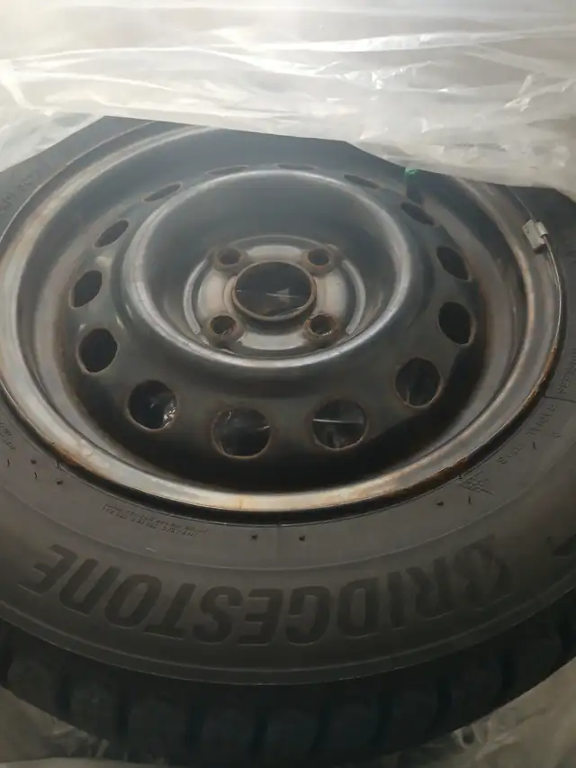 185/65R14 Full set of Bridgestone WS90 Blizzak winters/rims$800 in Tires & Rims in City of Halifax - Image 4